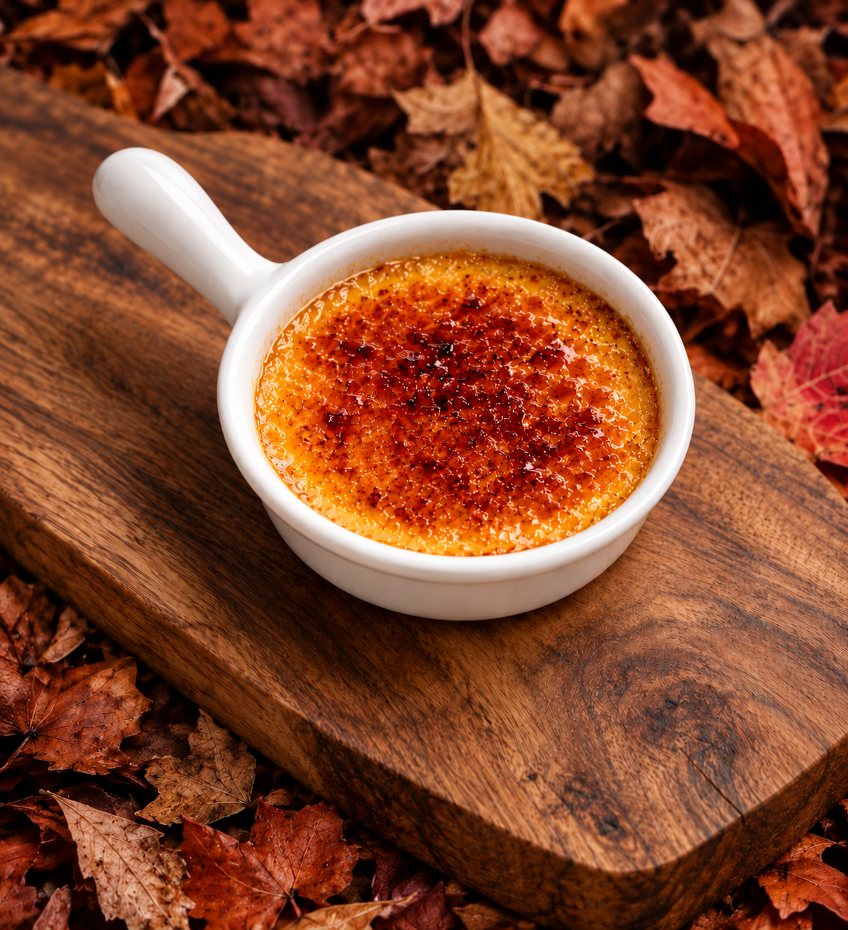 Crème brûlée foie gras