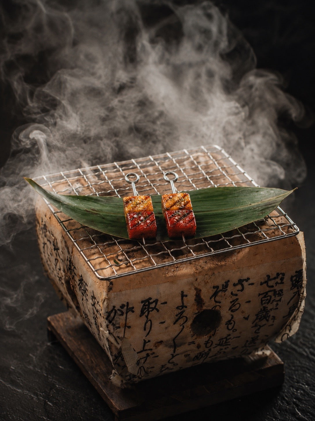 Brochette de halloumi melon d'eau