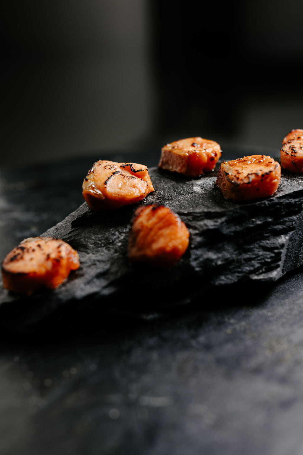 Médaillon de saumon érable harissa