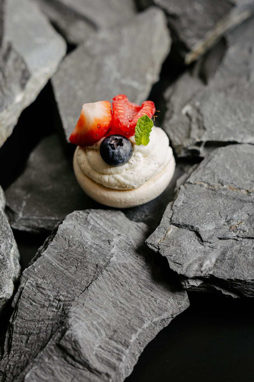 Pavlova fruits rouges