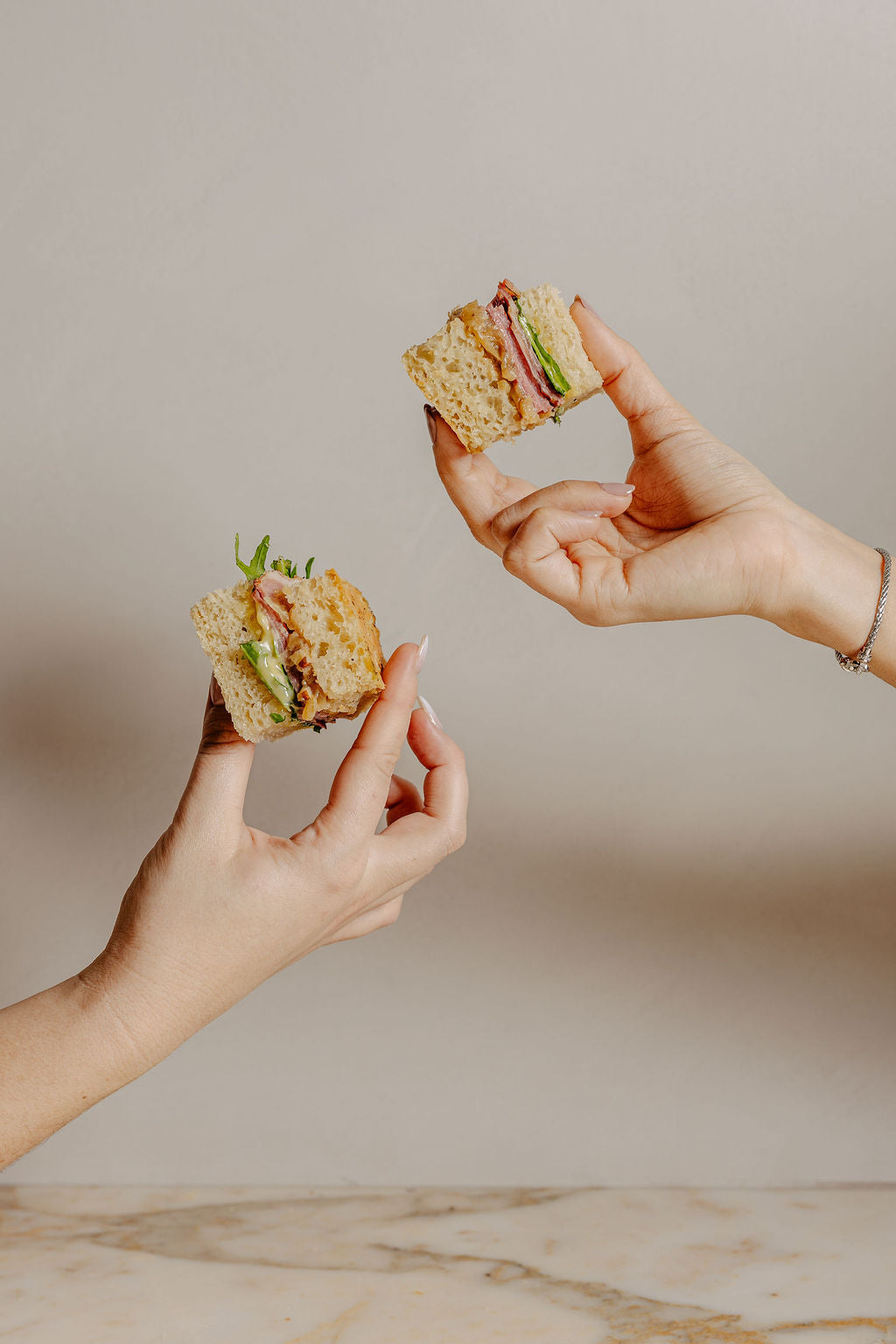 Sandwich viande fumée