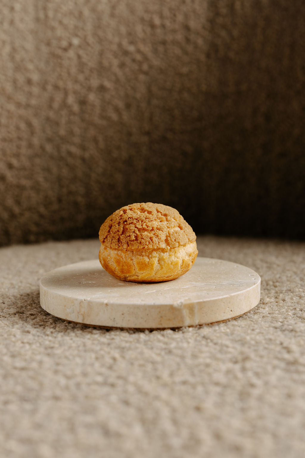 Chou vanille caramel