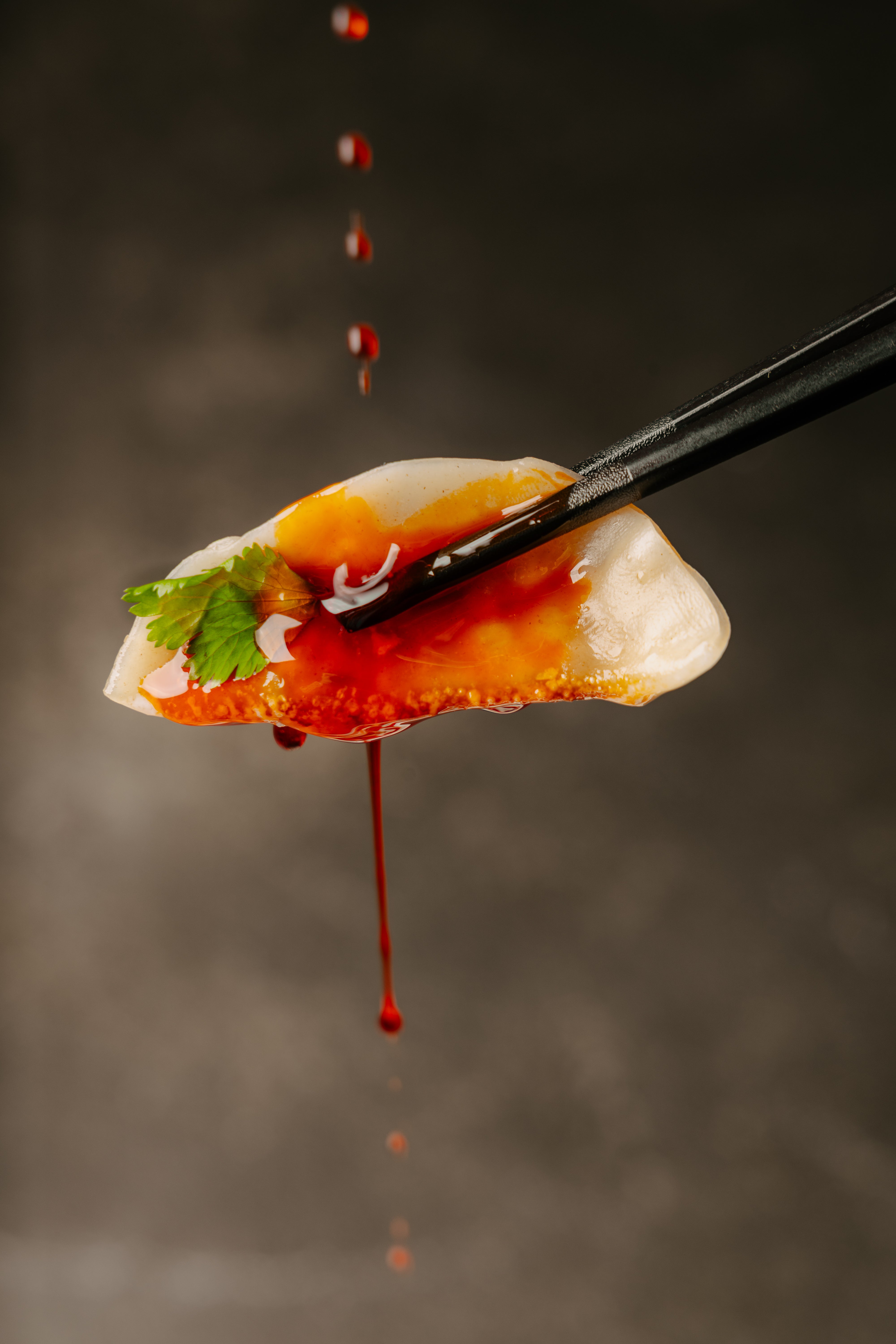 Gyoza poireau confit